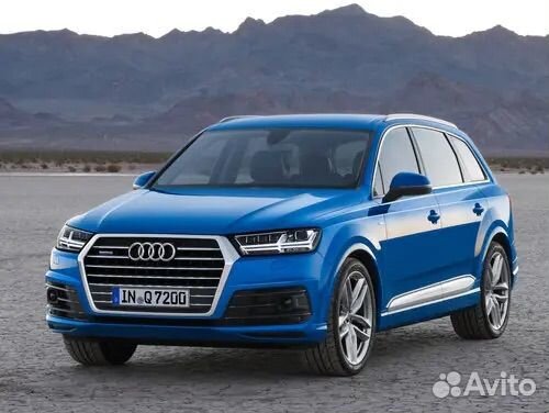 Коврик 3D в багажник Audi Q7 2015-2024