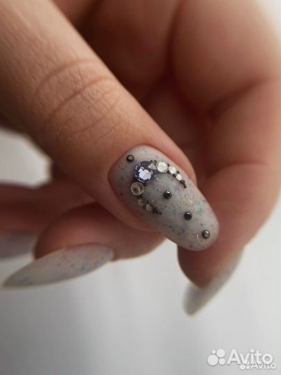 Маникюр Гель лак Наращивание