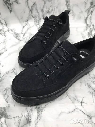 Ботинки мужские замша летние все размеры