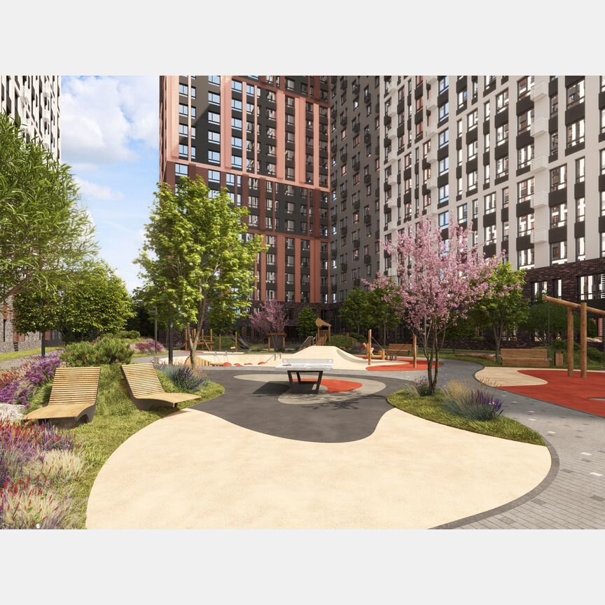 1-к. квартира, 41,7 м², 18/22 эт.