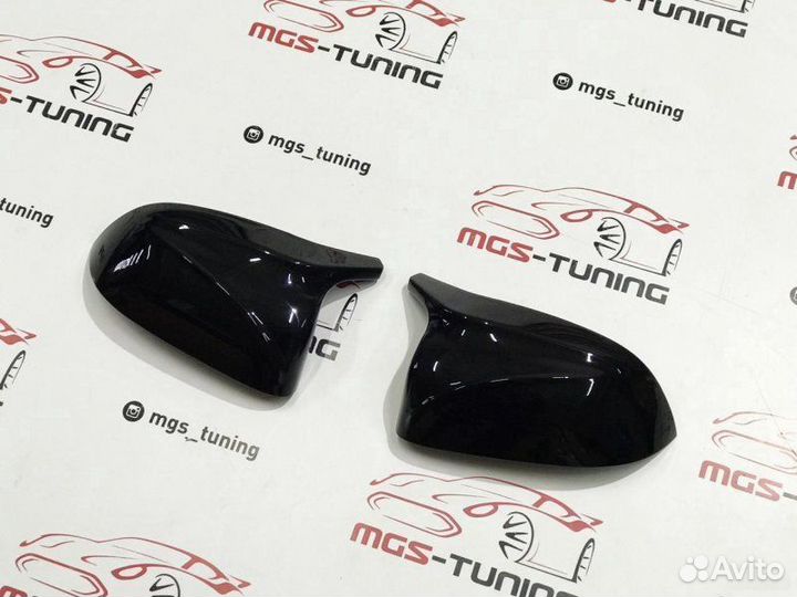 Крышки зеркал М50d на X7 G07 Черные