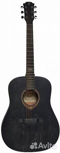 Электроакустическая гитара flight D-145E BK