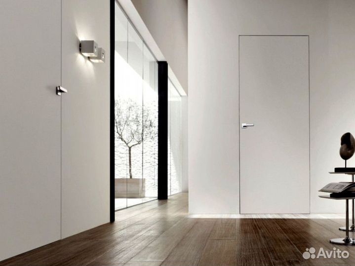 Двери скрытые межкомнатные под отделку