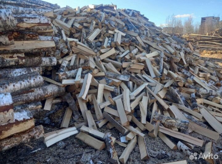 Дрова березовые колотые с доставкой