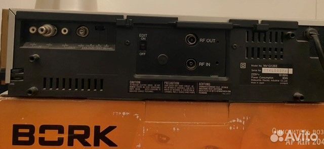 Японский видеомагнитофон panasonic nv-g12