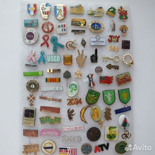 Значки.Одним лотом