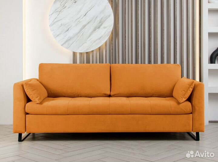 Прямой диван кровать