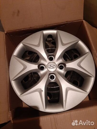 Колпаки на hyundai solaris r15