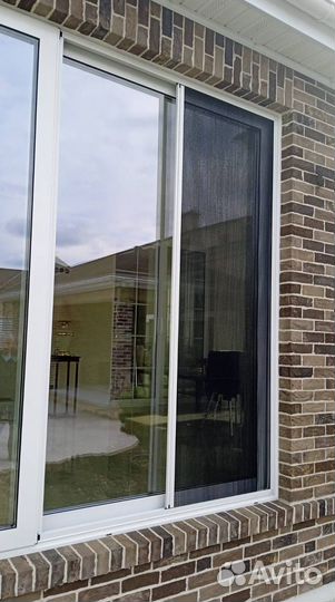 Москитные сетки плиссе на окна и двери