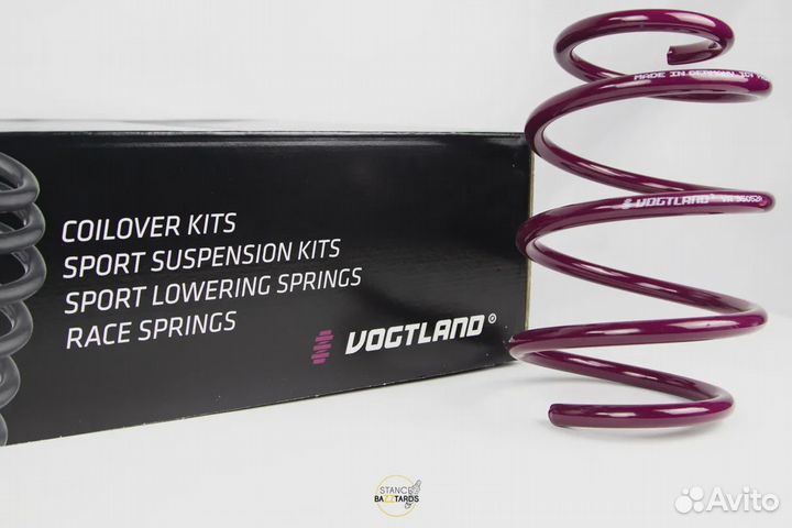 Пружины Vogtland с занижением Opel Corsa A