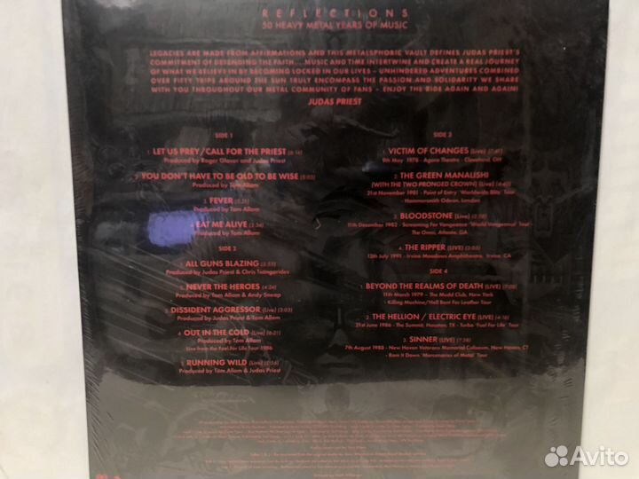 Judas Priest-Reflections 50 Heavy Metal Years 2LP