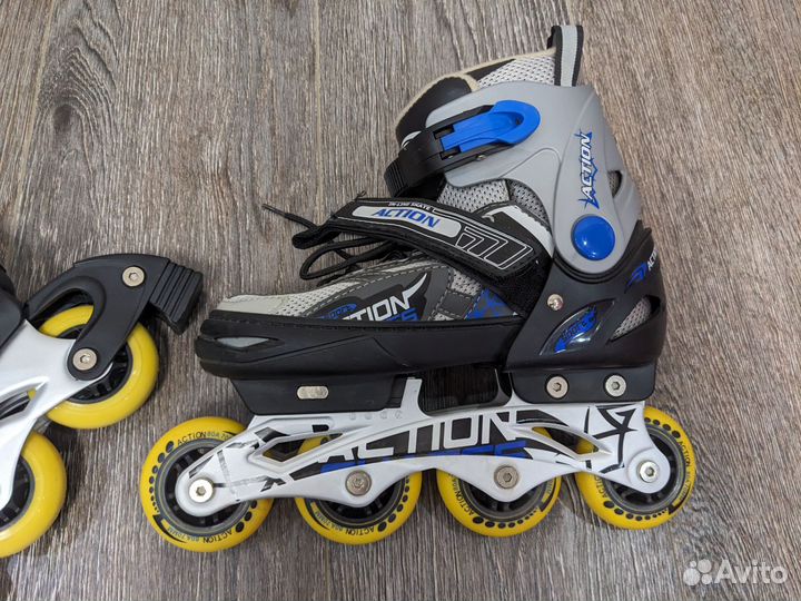 Роликовые коньки детские раздвижные 36-39 новые