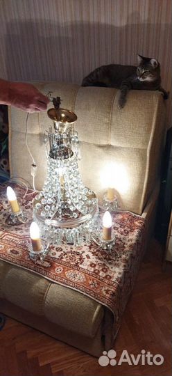 Люстра хрустальная