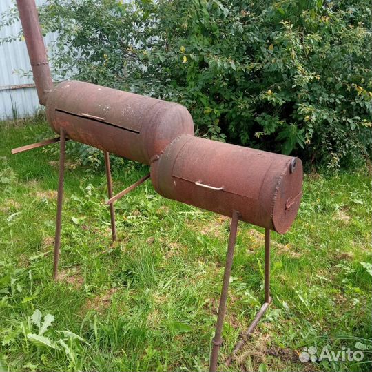 Мангал коптильня