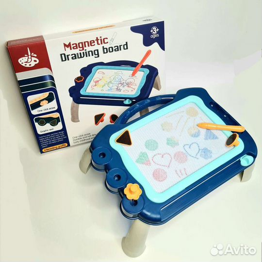 Цветной планшет Пиши-стирай