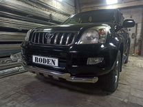 Защита бампера на Land Cruiser Prado 120,150