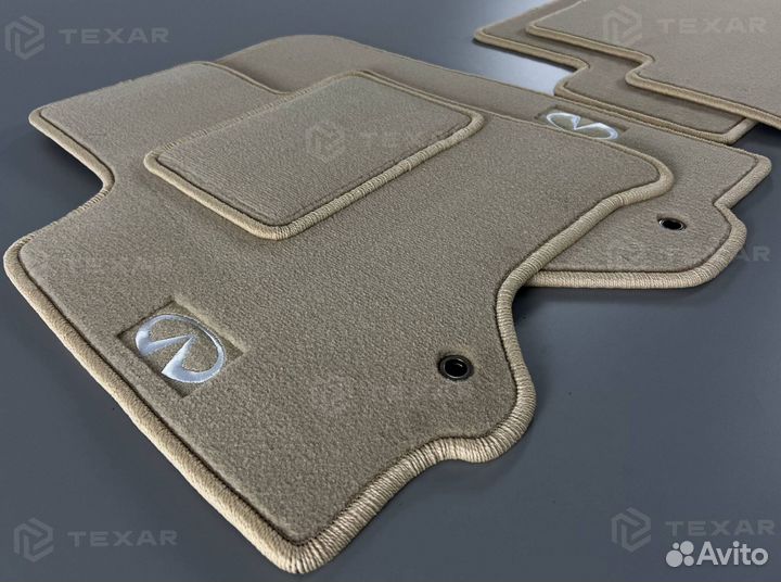 Коврики на Infiniti QX50 велюровые