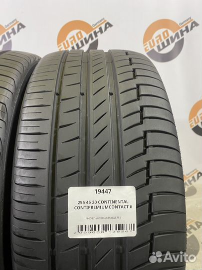 Continental ContiPremiumContact 6 255/45 R20