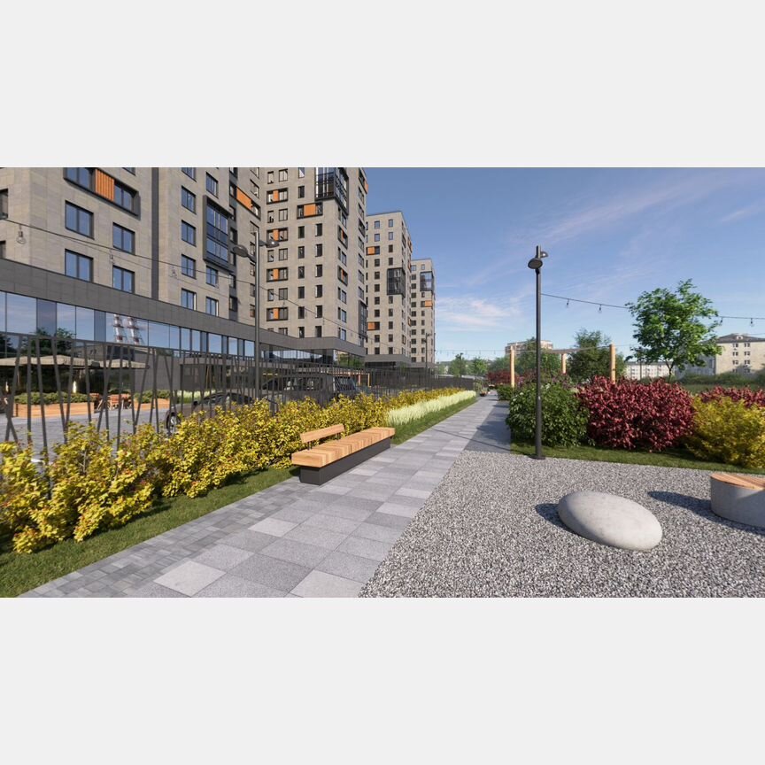 1-к. апартаменты, 34,6 м², 13/13 эт.