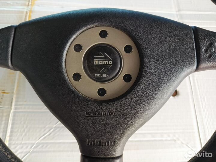 Руль Momo Mitsubishi Lancer Cedia Ralliart