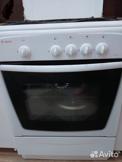 Плита газовая гефест