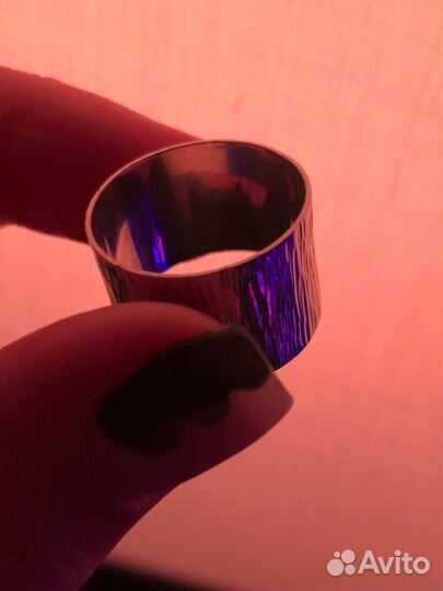 Кольцо серебро женское новое