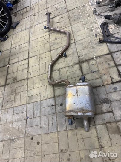 Глушитель задняя часть Corolla Е210