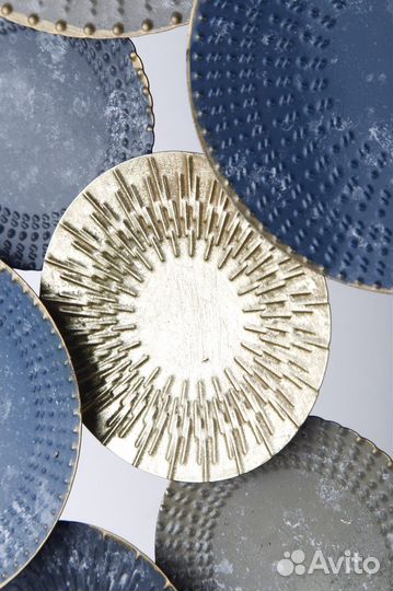 Панно настенное металлическое 66 см 93005 Tomas