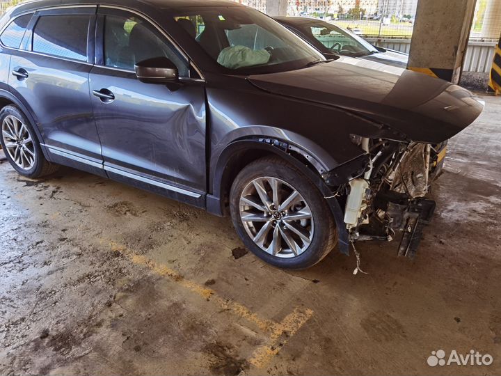 Mazda CX-9 2.5 AT, 2018, битый, 103 000 км