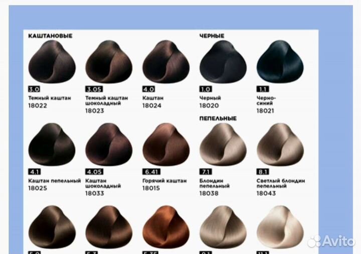 Краска для волос faberlic