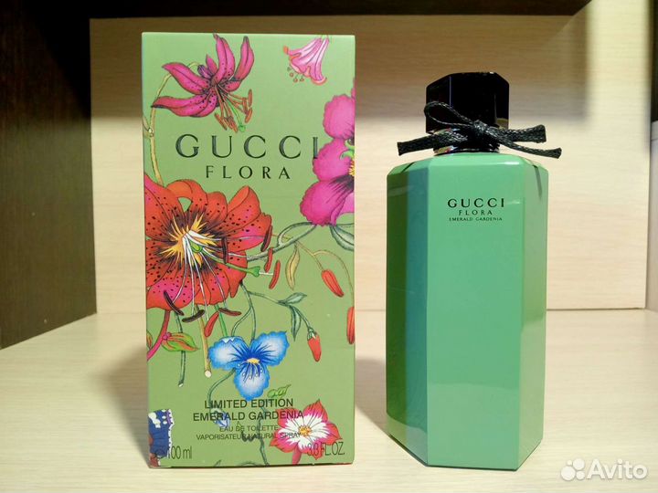 Gucci flora emerald gardenia limited 100ml lot*666