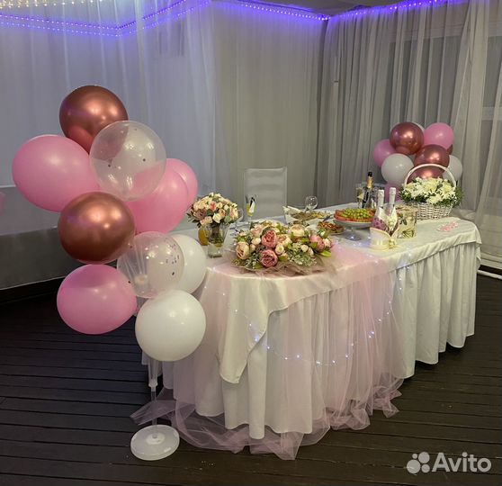 Свадебный декор, цветочная композиция