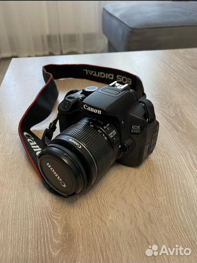 Зеркальный фотоаппарат canon 650d