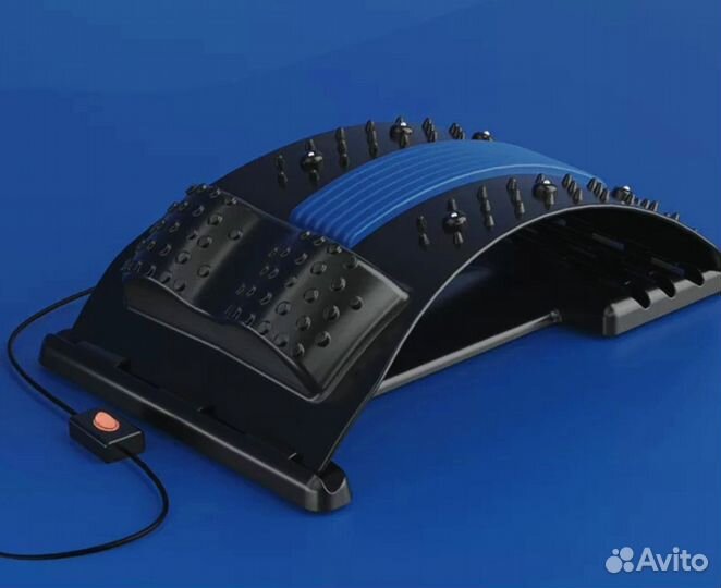 Массажер для спины шеи поясницы Мостик с эл массаж