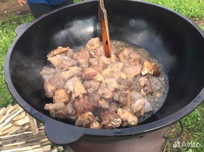 Казан чугунный