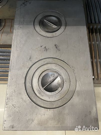 Плиты чугунные для печи и под казан