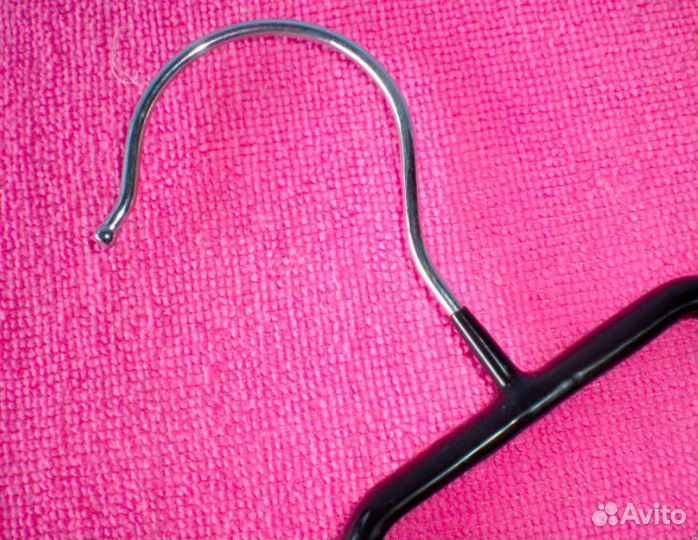 Плечики металлические с пвх-покрытием для костюма