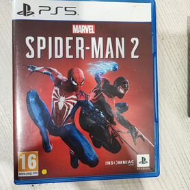 Диск на ps5 spider man 2