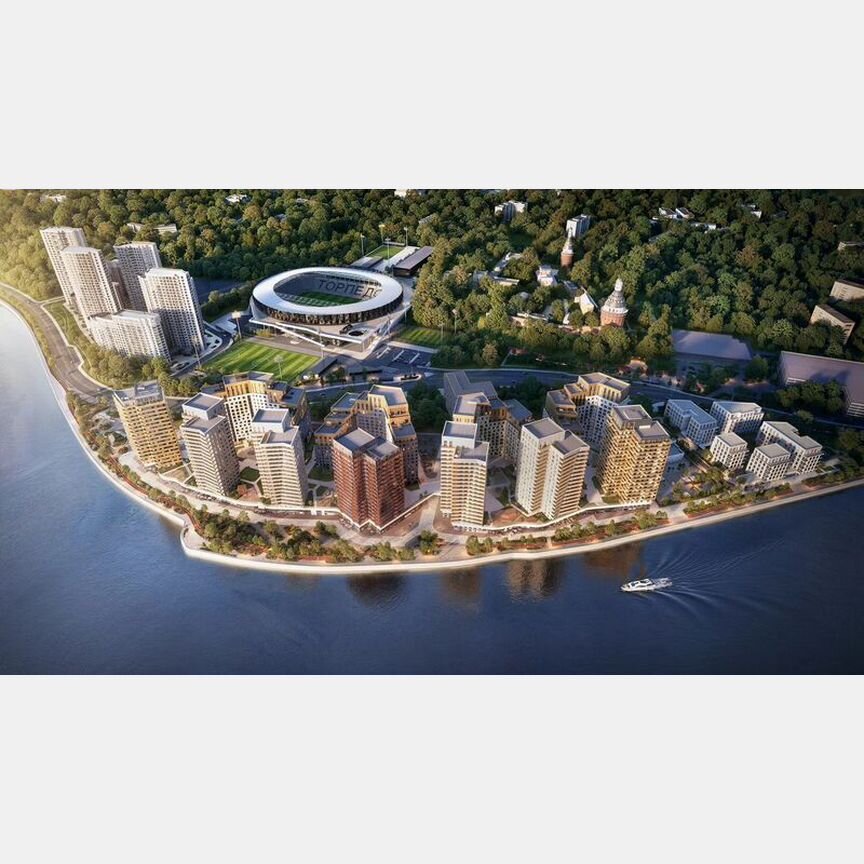 1-к. квартира, 57,1 м², 3/19 эт.