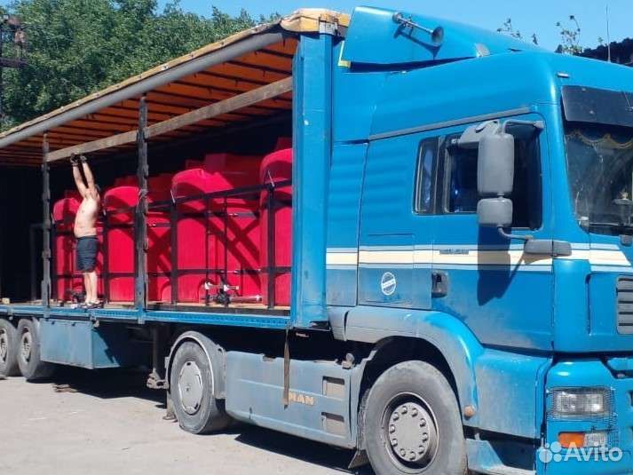 Емкость пластиковая под воду Кас жидкие удобрения