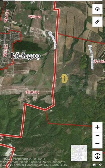 Участок 2,64 га (СНТ, ДНП)