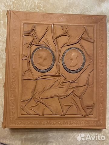 Фотоальбом макей натуральная кожа ручная работа