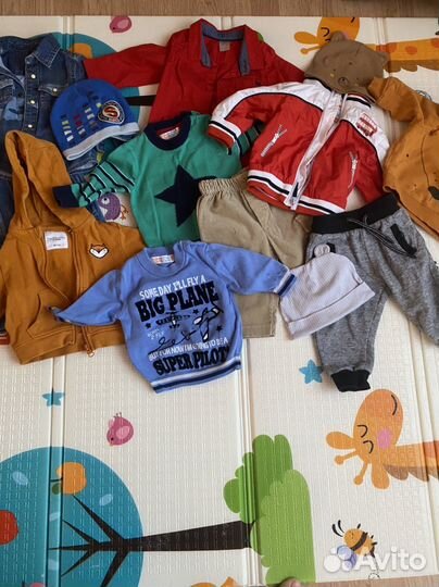 Одежда на мальчика пакетом 68-74