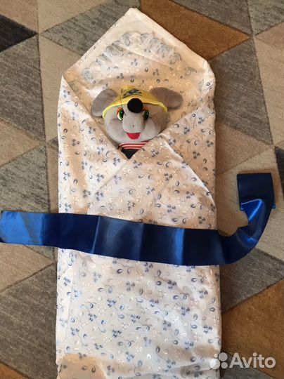 Комплект на выписку для мальчика