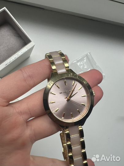 Розовые Часы Michael Kors Женские