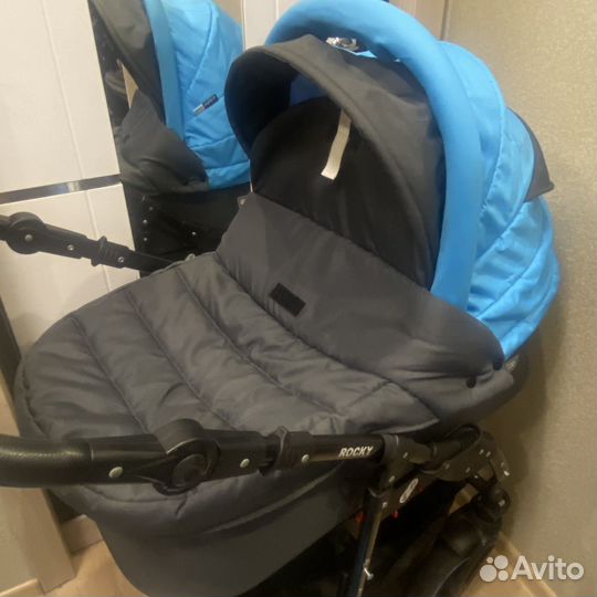 Коляска 3 в 1 babyton rocky