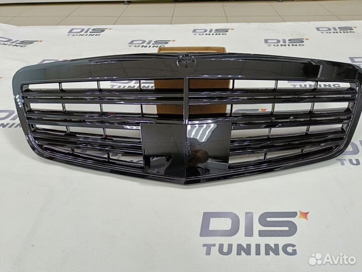 Решетка на Mercedes S class w221 6.3 AMG