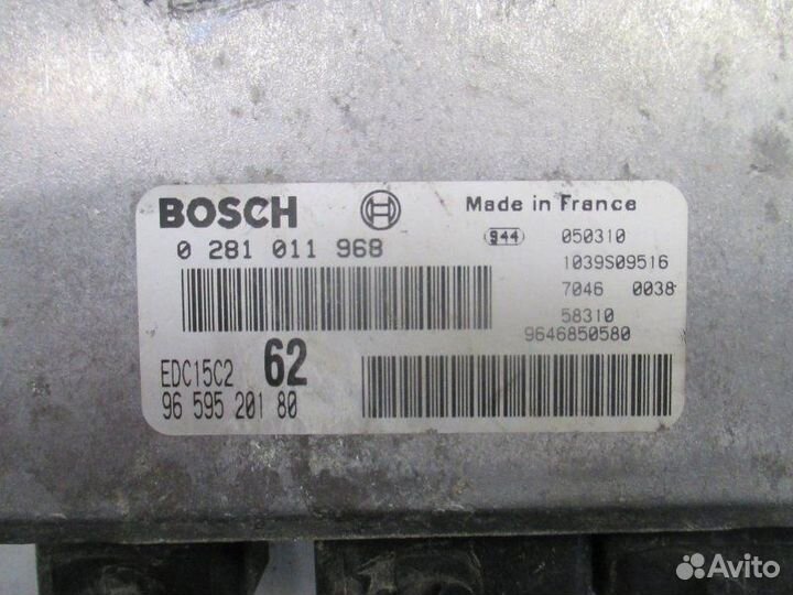 Эбу двс Peugeot 807 2 2005