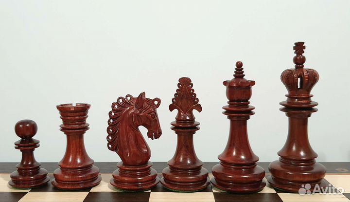 Шахматы шахматные фигуры Индия 12,5 см палисандр