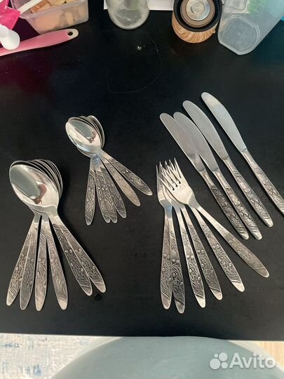 Столовые приборы СССР из нержавейки